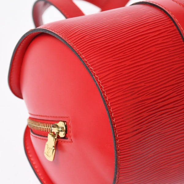 極美品 LOUIS VUITTON ルイヴィトン ハンドバッグ トートバッグ M52227 エピ スフロ レッド ゴールド金具 中古 4a008270