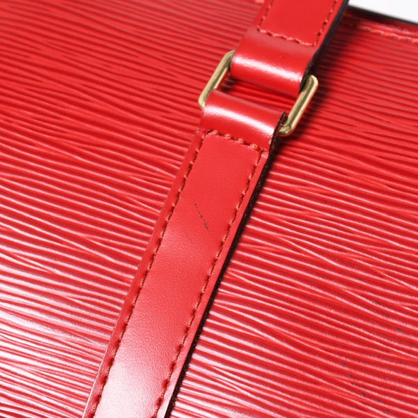 極美品 LOUIS VUITTON ルイヴィトン ハンドバッグ トートバッグ M52227 エピ スフロ レッド ゴールド金具 中古 4a008270