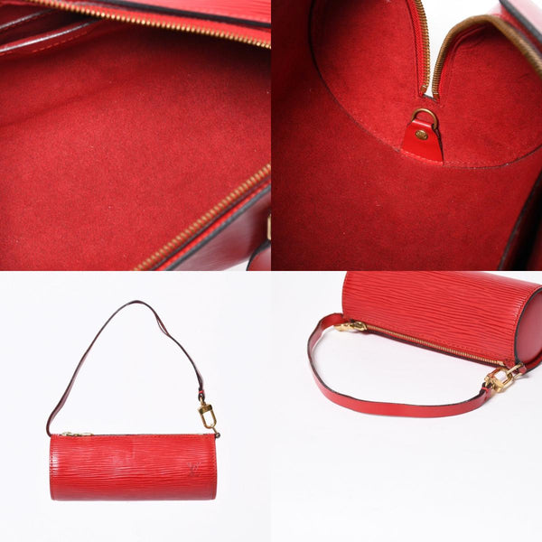 極美品 LOUIS VUITTON ルイヴィトン ハンドバッグ トートバッグ M52227 エピ スフロ レッド ゴールド金具 中古 4a008270