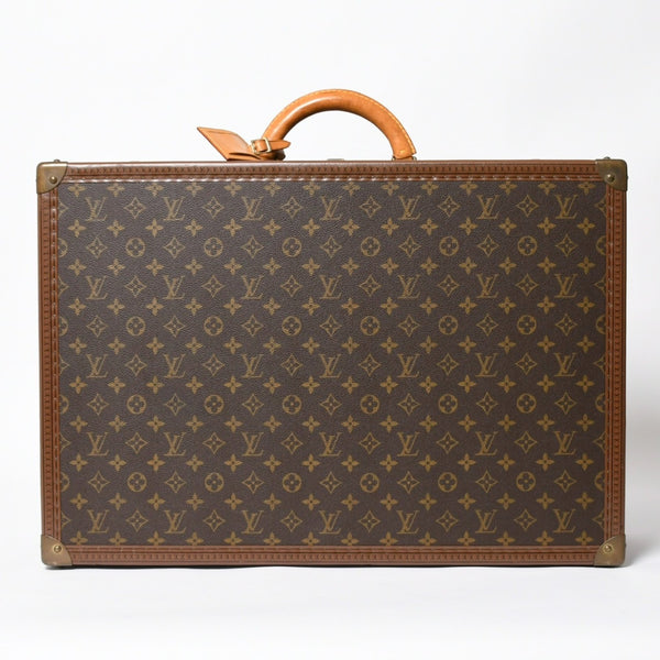 LOUIS VUITTON ルイヴィトン アルゼール60 トランクケース ハードケース M21225 モノグラム PVC レザー 中古 4a007895