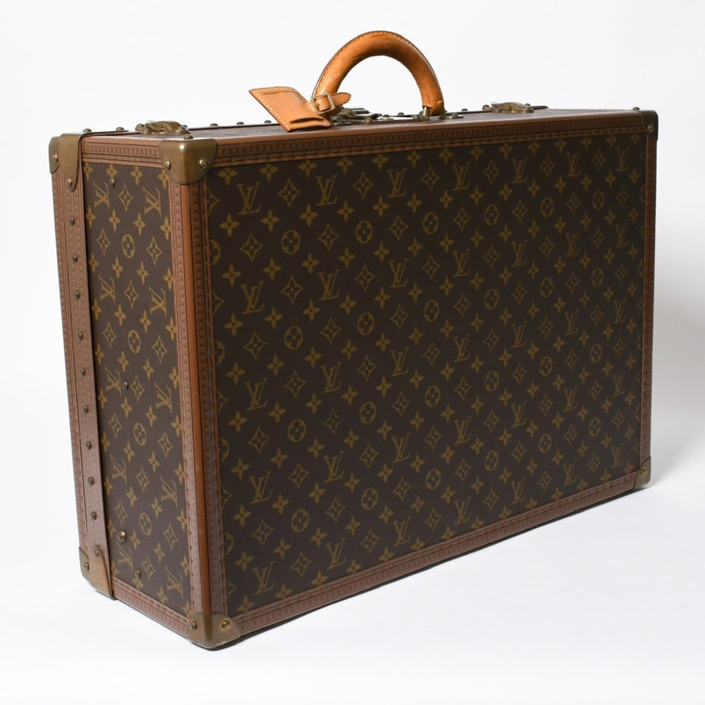LOUIS VUITTON ルイヴィトン アルゼール60 トランクケース ハードケース M21225 モノグラム PVC レザー 中古 4a007895