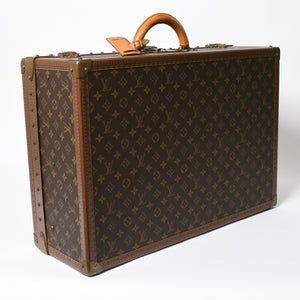 LOUIS VUITTON ルイヴィトン アルゼール60 トランクケース ハードケース M21225 モノグラム PVC レザー 中古 4a007895