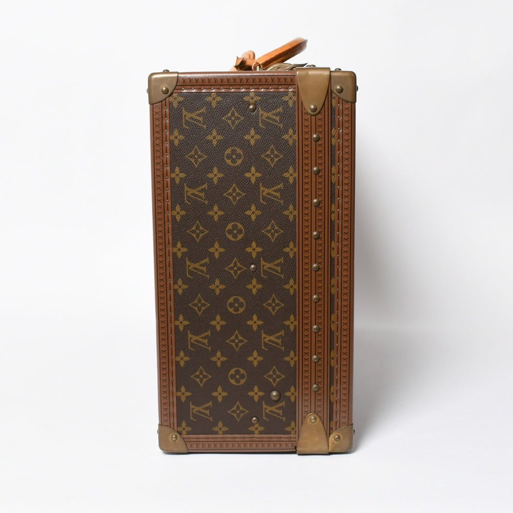 LOUIS VUITTON ルイヴィトン アルゼール60 トランクケース ハードケース M21225 モノグラム PVC レザー 中古 4a007895