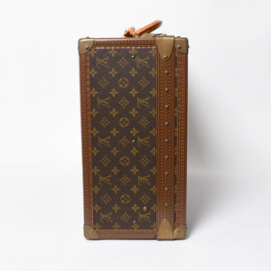LOUIS VUITTON ルイヴィトン アルゼール60 トランクケース ハードケース M21225 モノグラム PVC レザー 中古 4a007895