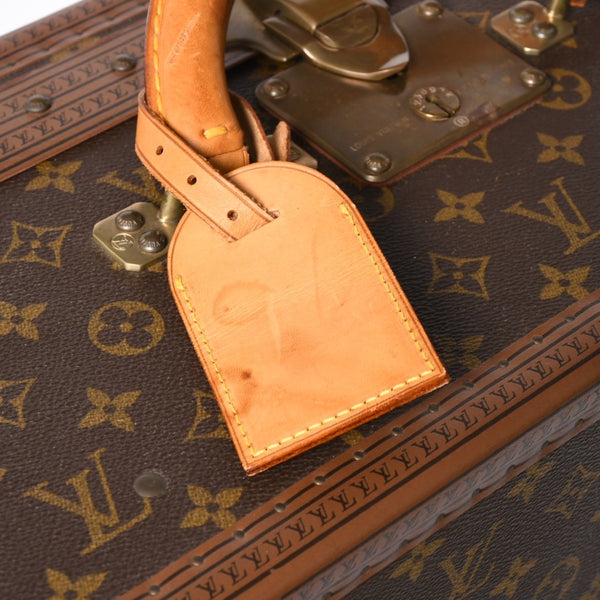 LOUIS VUITTON ルイヴィトン アルゼール60 トランクケース ハードケース M21225 モノグラム PVC レザー 中古 4a007895