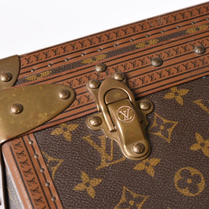 LOUIS VUITTON ルイヴィトン アルゼール60 トランクケース ハードケース M21225 モノグラム PVC レザー 中古 4a007895