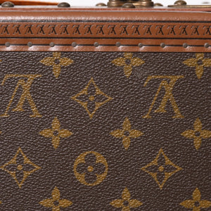 LOUIS VUITTON ルイヴィトン アルゼール60 トランクケース ハードケース M21225 モノグラム PVC レザー 中古 4a007895