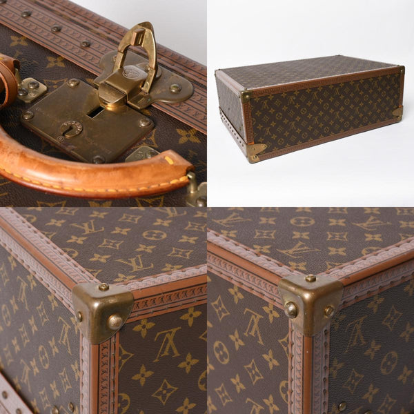 LOUIS VUITTON ルイヴィトン アルゼール60 トランクケース ハードケース M21225 モノグラム PVC レザー 中古 4a007895