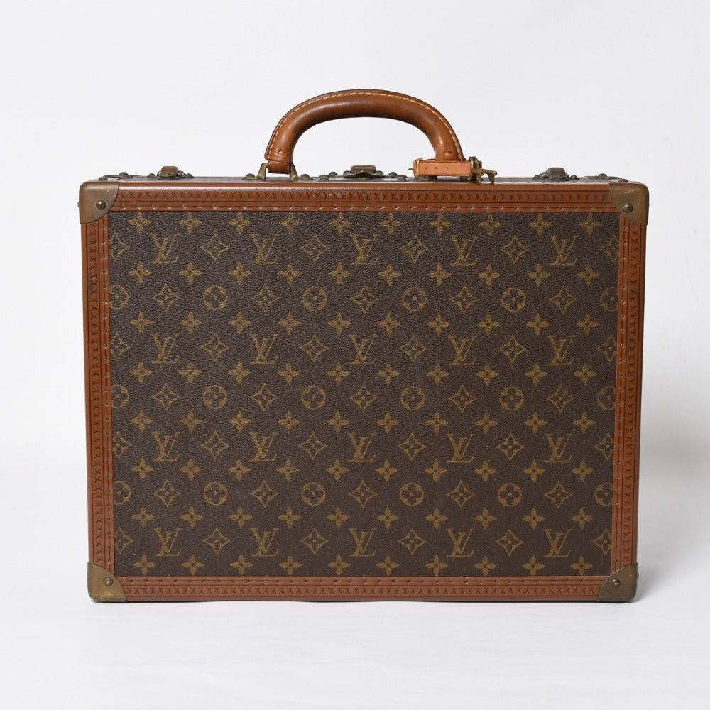 LOUIS VUITTON ルイヴィトン トランクケース トランク モノグラム コトヴィル45 トランク 旅行バッグ トラベルケース ハードケース M21423 美品 中古 4a007891