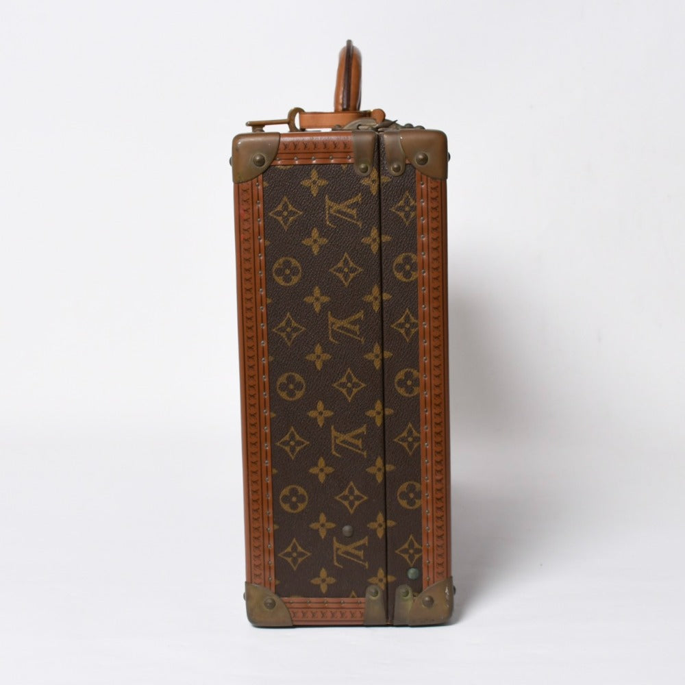 LOUIS VUITTON ルイヴィトン トランクケース トランク モノグラム コトヴィル45 トランク 旅行バッグ トラベルケース ハードケース M21423 美品 中古 4a007891