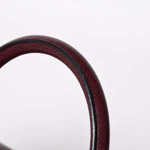 極美品 CHANEL シャネル ココマーク キャビアスキン 2WAY ボストンバッグ 3番台 ショルダーバッグ ボルドー ゴールド金具 中古 4a007797