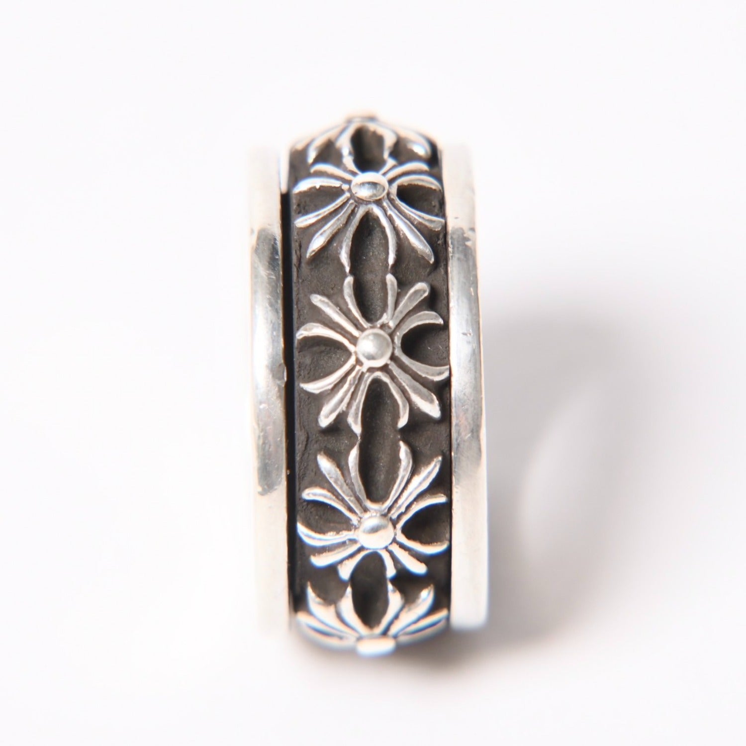 極美品 CHROME HEARTS クロムハーツ SPINNER CHX スピナー CHX リング