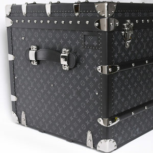 極美品 LOUIS VUITTON ルイヴィトン モノグラムエクリプス クーリエ･ロジン 110 ハードケース ハードトランク M20017 中古 4a007516