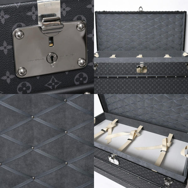 極美品 LOUIS VUITTON ルイヴィトン モノグラムエクリプス クーリエ･ロジン 110 ハードケース ハードトランク M20017 中古 4a007516