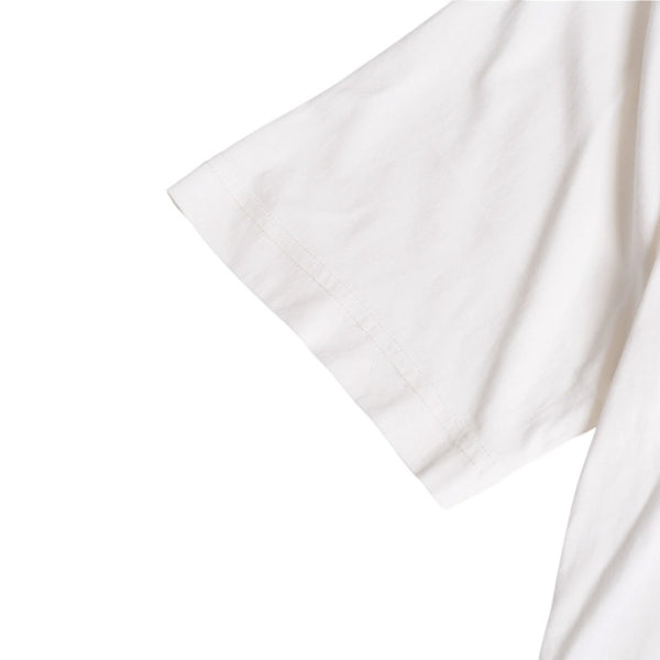 極美品 Y-3 ワイスリー LOGO GFX TEE デッサンTシャツ 16C001 Sサイズ 山本耀司 ヨウジヤマモト ホワイト オーバーサイズ 中古 4a007821