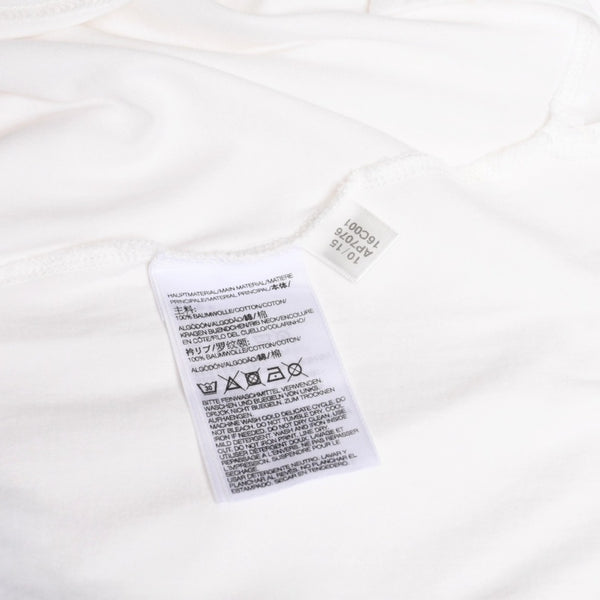 極美品 Y-3 ワイスリー LOGO GFX TEE デッサンTシャツ 16C001 Sサイズ 山本耀司 ヨウジヤマモト ホワイト オーバーサイズ 中古 4a007821