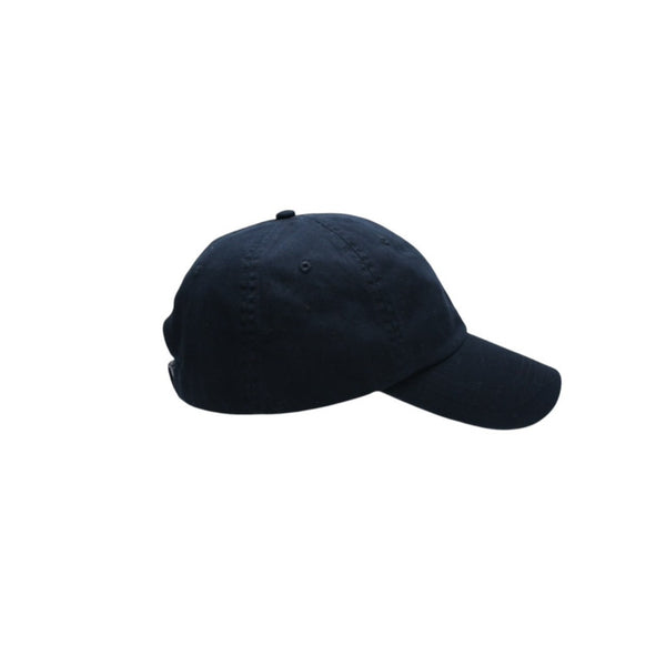 極美品 RALPH LAUREN ラルフローレン PINKPONY ピンクポニー ツイル ボール キャップ コットン ブラック ピンク 中古 4a007816