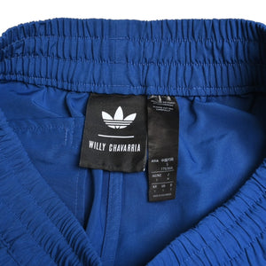 極美品 adidas × WILLY CHAVARRIA アディダス ウィリーチャバリア トラックパンツ サイズS ダークマリン 中古 4a004112