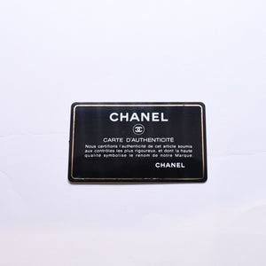 極美品 CHANEL シャネル マトラッセ ココマーク カードケース 財布 30番台 フランス製 ラムスキン ブラック ゴールド金具 中古 4a007785