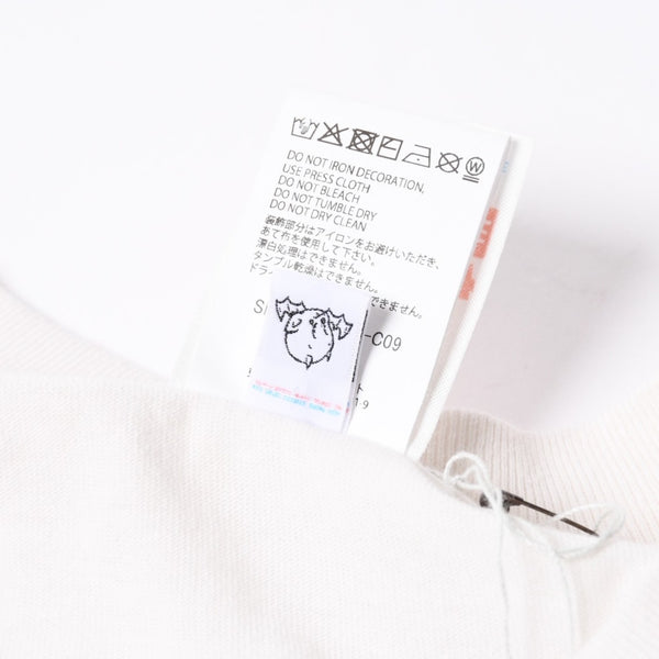 新品未使用 SAINT MICHAEL セントマイケル 半袖Tシャツ SM-MK1-0000-C09 サイズL ロバート メイプルソープ ホワイト 中古 4a008186