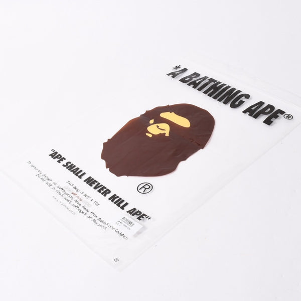 新品未使用 SAINT MICHAEL セントマイケル × A BATHING APE ア ベイシング エイプ 長袖Tシャツ SM-MK1-0000-C39 サイズL 中古 4a008193