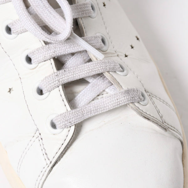 ADIDAS アディダス Stan Smith スニーカー Stella McCartney サイズ10(28.0cm) ホワイト ブルー ワインレッド ベジタリアンレザー 良品 中古 4a007846