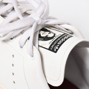 ADIDAS アディダス Stan Smith スニーカー Stella McCartney サイズ10(28.0cm) ホワイト ブルー ワインレッド ベジタリアンレザー 良品 中古 4a007846
