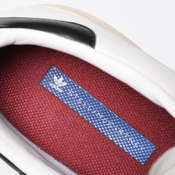 ADIDAS アディダス Stan Smith スニーカー Stella McCartney サイズ10(28.0cm) ホワイト ブルー ワインレッド ベジタリアンレザー 良品 中古 4a007846