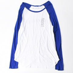 CHROME HEARTS クロムハーツ ラグラン 長袖Tシャツ サイズXXL スター オールドイングリッシュ スクロールラベル 美品 中古 4a005928