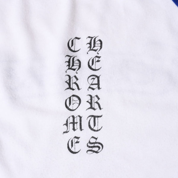 CHROME HEARTS クロムハーツ ラグラン 長袖Tシャツ サイズXXL スター オールドイングリッシュ スクロールラベル 美品 中古 4a005928
