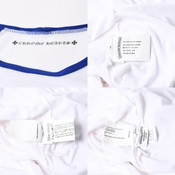 CHROME HEARTS クロムハーツ ラグラン 長袖Tシャツ サイズXXL スター オールドイングリッシュ スクロールラベル 美品 中古 4a005928