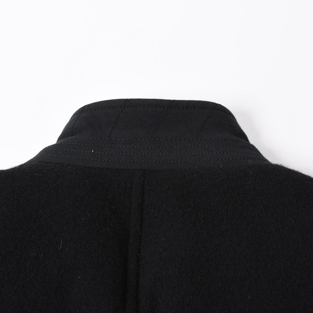 極美品 JUNYA WATANABE COMME des GARCONS MAN ジュンヤワタナベ コムデギャルソン マン × デュべティカ ウールダウンジャケット WL-J402 ブラック Sサイズ 中古 4a005941