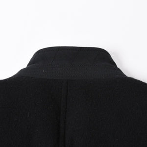 極美品 JUNYA WATANABE COMME des GARCONS MAN ジュンヤワタナベ コムデギャルソン マン × デュべティカ ウールダウンジャケット WL-J402 ブラック Sサイズ 中古 4a005941