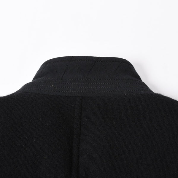 極美品 JUNYA WATANABE COMME des GARCONS MAN ジュンヤワタナベ コムデギャルソン マン × デュべティカ ウールダウンジャケット WL-J402 ブラック Sサイズ 中古 4a005941