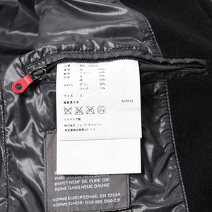 極美品 JUNYA WATANABE COMME des GARCONS MAN ジュンヤワタナベ コムデギャルソン マン × デュべティカ ウールダウンジャケット WL-J402 ブラック Sサイズ 中古 4a005941