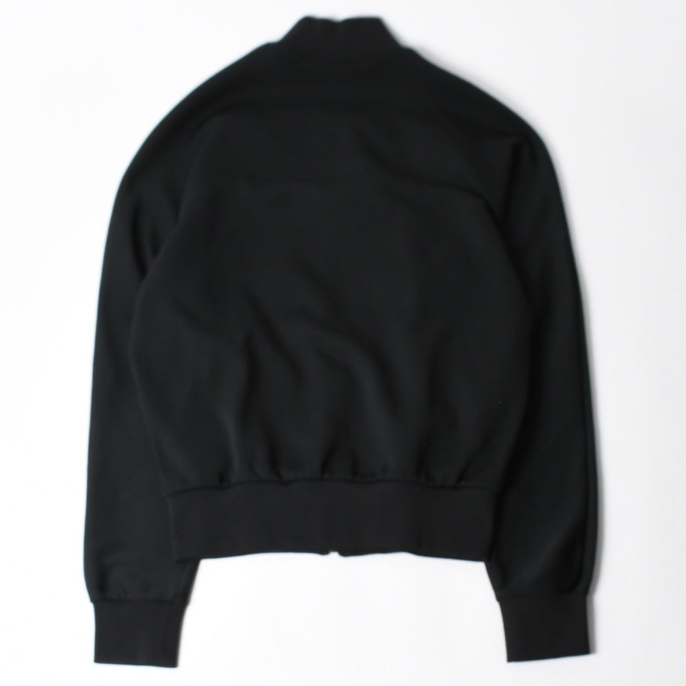 極美品 COMME des GARCONS コムデギャルソン ポリエステル トラックジャケット OI-T002 Lサイズ ブラック ライトアウター ジャージ 中古 4a007829