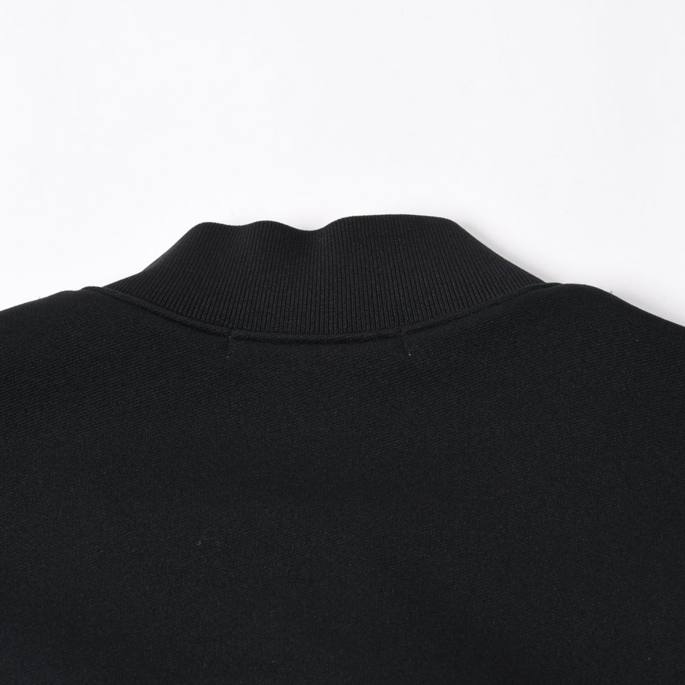 極美品 COMME des GARCONS コムデギャルソン ポリエステル トラックジャケット OI-T002 Lサイズ ブラック ライトアウター ジャージ 中古 4a007829