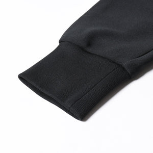 極美品 COMME des GARCONS コムデギャルソン ポリエステル トラックジャケット OI-T002 Lサイズ ブラック ライトアウター ジャージ 中古 4a007829