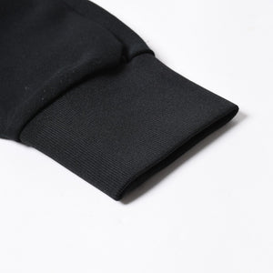 極美品 COMME des GARCONS コムデギャルソン ポリエステル トラックジャケット OI-T002 Lサイズ ブラック ライトアウター ジャージ 中古 4a007829