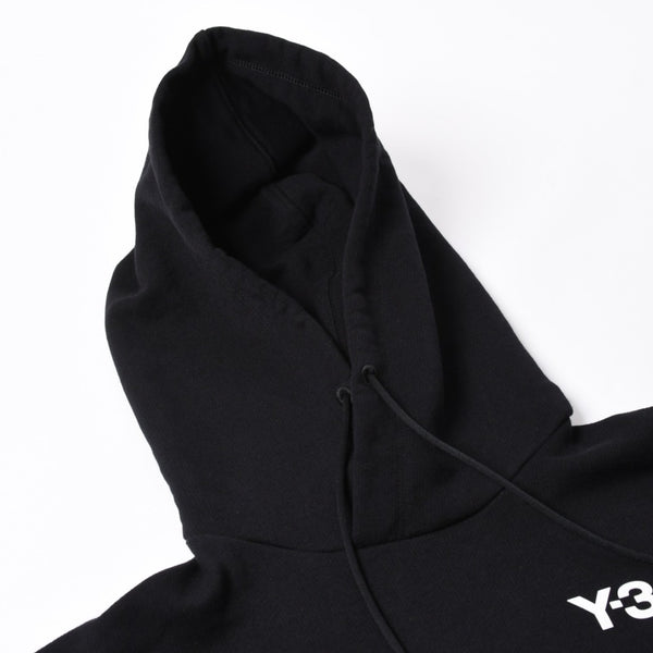Y-3 ワイスリー プルオーバーパーカー 20周年 バックロゴ刺繍 0DY001 コットン ブラック ホワイト サイズL 中古 4a007828