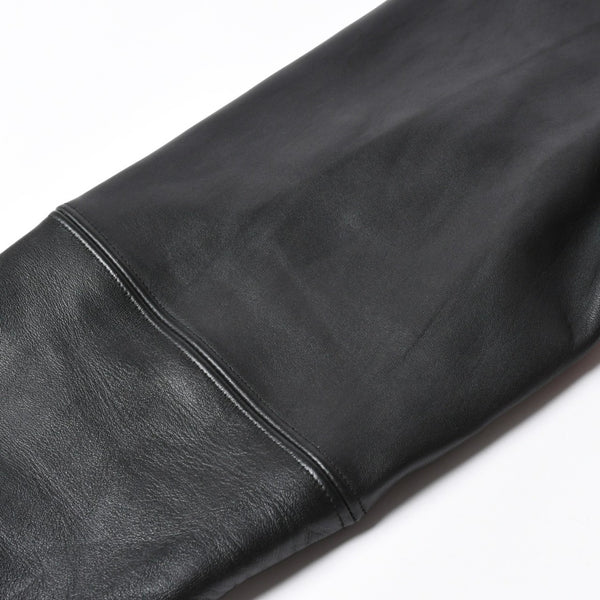 極美品 pellepelle ペレペレ legend leather jacketレジェンド レザージャケット サイズL スタッズ ラインストーン レッド ブラック 中古 4a008291