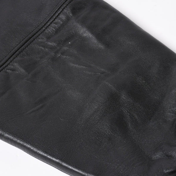 極美品 pellepelle ペレペレ legend leather jacketレジェンド レザージャケット サイズL スタッズ ラインストーン レッド ブラック 中古 4a008291