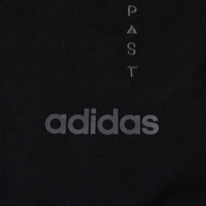 Y-3 ワイスリー プルオーバーパーカー 20周年 バックロゴ刺繍 0DY001 コットン ブラック ホワイト サイズL 中古 4a007828