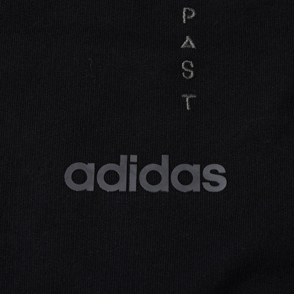 Y-3 ワイスリー プルオーバーパーカー 20周年 バックロゴ刺繍 0DY001 コットン ブラック ホワイト サイズL 中古 4a007828