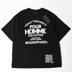 新品未使用 NEIGHBORHOOD ネイバーフッド ヨウジヤマモト プールオム TEE SS-2 HP-T90-997 ブラック XLサイズ 日本製 中古 4a007838