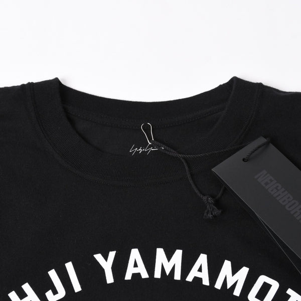 新品未使用 NEIGHBORHOOD ネイバーフッド ヨウジヤマモト プールオム TEE SS-2 HP-T90-997 ブラック XLサイズ 日本製 中古 4a007838