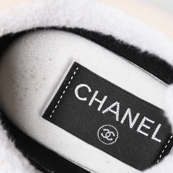 CHANEL シャネル ココマーク マルチカラー ローカットスニーカー G34360 サイズ37(23.5cm) ココマーク ラムスキン ナイロン ラムスキン 美品 中古 4a007759