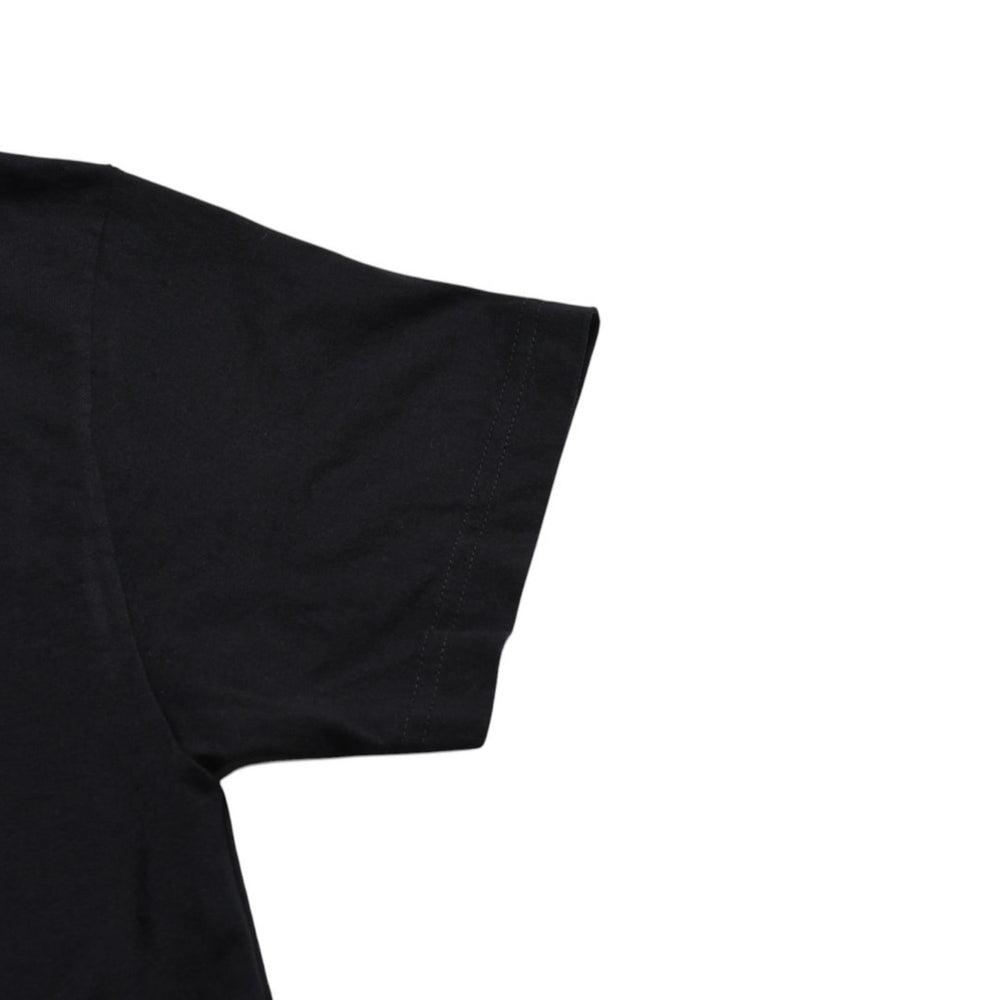 Very good condition RICHARDSON Short sleeve T-shirt play hard play nice ZPM-1738 Cotton Black White Size S Used 4a007848