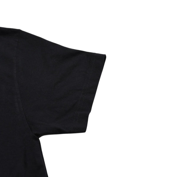 極美品 RICHARDSON リチャードソン 半袖Tシャツ play hard play nice ZPM-1738 コットン ブラック ホワイト サイズS 中古 4a007848