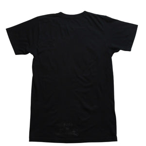 極美品 CHROME HEARTS クロムハーツ × FOTI フォティ HARRIS TEETER ハリスティーター 半袖Tシャツ サイズS ブラック 中古 4a008427